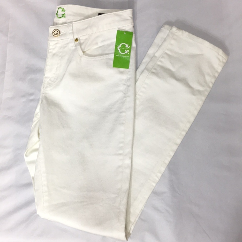 CWonder Women’s White Ankle Skinny Jeans Size 28 NEW with Tags